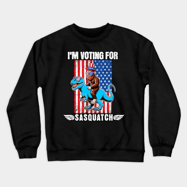 Bigfoot 2024 Crewneck Sweatshirt by VisionDesigner